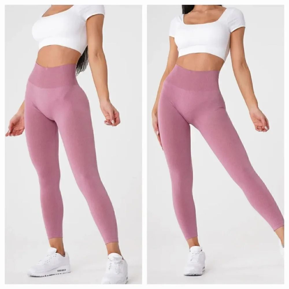 NVGTN Pastel Pink NV Seamless Athletic Leggings Size Small
